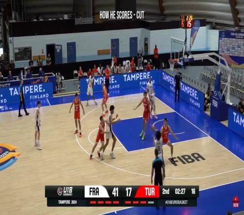 乐透区最大彩票公牛第12顺位选中!法国毛坯前锋埃桑格集锦!