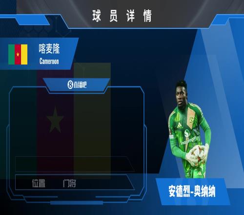 球员集锦:喀麦隆出球型门将