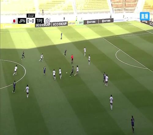 日本精彩团队配合破门,日本女足10领先中国台北女足