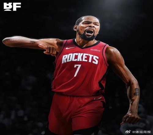 NBA球星杜兰特新合同可能降至2年1亿美元