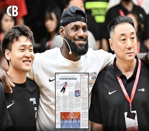 詹姆斯被央視總臺(tái)專訪，在《人民日?qǐng)?bào)》刊文、被路透社報(bào)道！