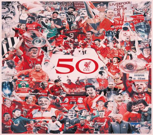 創造歷史！利物浦官方曬海報紀念球隊歐戰第50個賽季