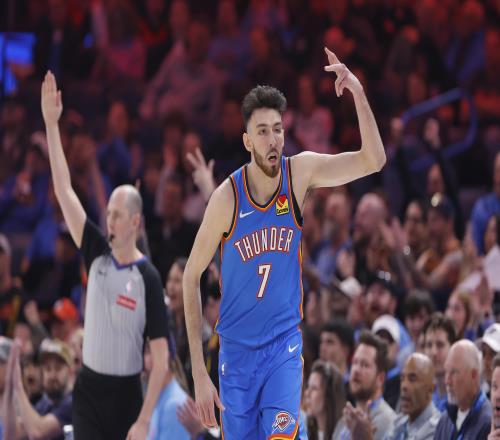 名記：切特因下背部緊張缺席雷霆與國王的比賽，卡魯索將復出