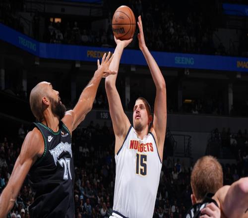 约基奇大3双创NBA历史第2神迹,掘金2连胜!穆雷43+6单节23分暴走