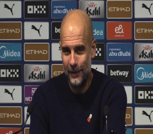 瓜帥：哈蘭德隊內(nèi)影響力已達(dá)梅羅級別我不會給裁判打電話