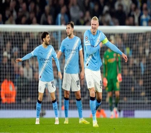 哈蘭德連續(xù)5場(chǎng)歐冠取得進(jìn)球，成曼城隊(duì)史第一人