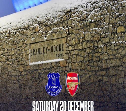 官方：英超第17輪阿森納vs埃弗頓及水晶宮vs利茲聯(lián)提前一天進(jìn)行