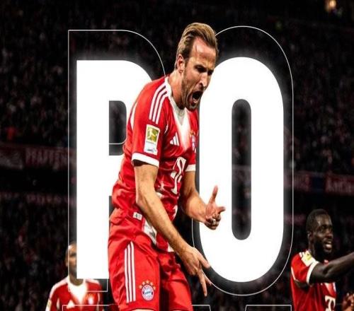 5場比賽打進(jìn)5球，凱恩當(dāng)選拜仁10月最佳球員