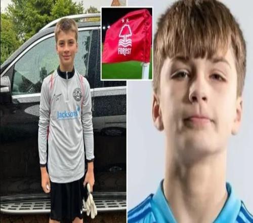 R.I.P.，諾丁漢森林前青訓(xùn)守門(mén)員不幸離世，年僅15歲