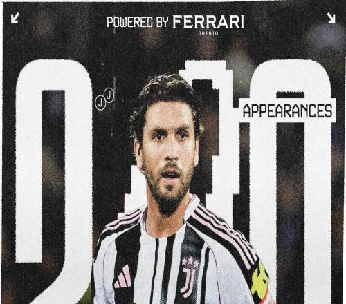 斑马队长，洛卡特利达成尤文生涯200场里程碑