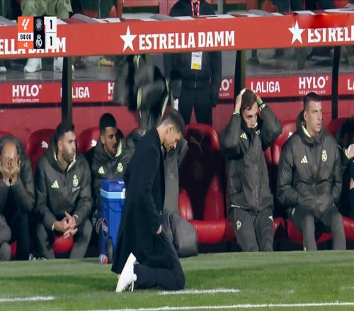 爆冷丟分！阿隆索跪了，皇馬3輪不勝丟榜首，核心弊端直至1人