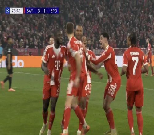 鐵樹(shù)開(kāi)花，拜仁后衛(wèi)約納坦塔斬獲歐冠生涯首球