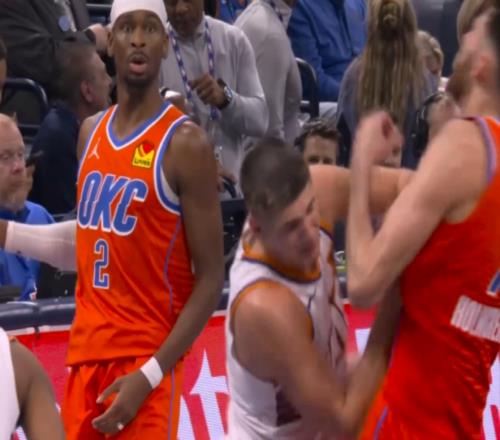 輸球又輸人！太陽阿倫怒推霍姆格倫吃二級惡犯被驅逐正負值41