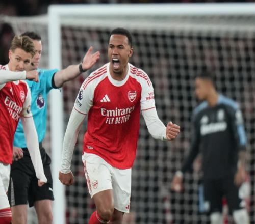 41！阿爾特塔復仇埃梅里，阿森納終結維拉11連勝，領先曼城5分