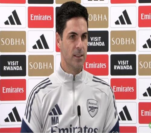 阿尔特塔：赖斯的状态还需观察一下祝马雷斯卡未来一切顺利