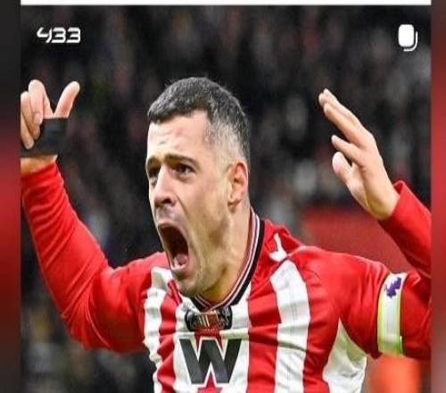 一日槍手終身槍手！扎卡社媒轉(zhuǎn)發(fā)阿森納領(lǐng)先曼城4分的海報(bào)