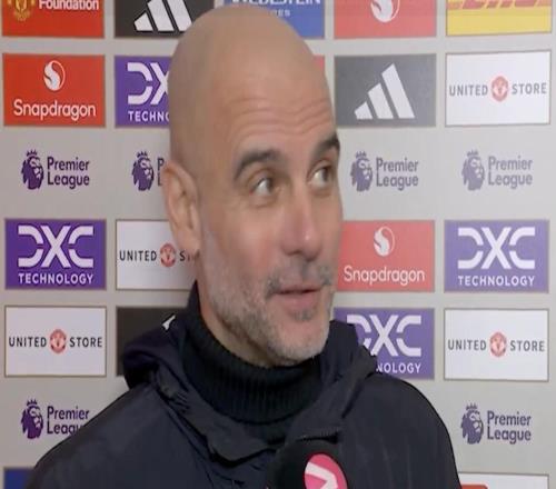 瓜帥：曼聯(lián)確實(shí)更出色輸球絕不僅僅是哈蘭德一個(gè)人的問(wèn)題