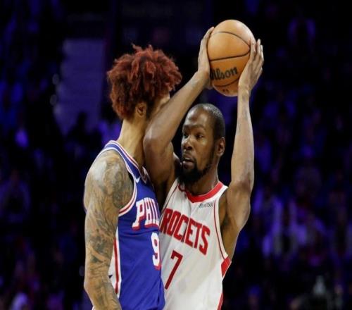 杜蘭特36分8失誤，火箭不敵76人！恩比德轟三雙，火箭盡快找控衛(wèi)
