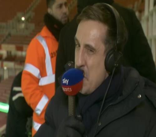 內(nèi)維爾：這場比賽會震撼阿森納，英超奪冠不是條鋪滿玫瑰的路