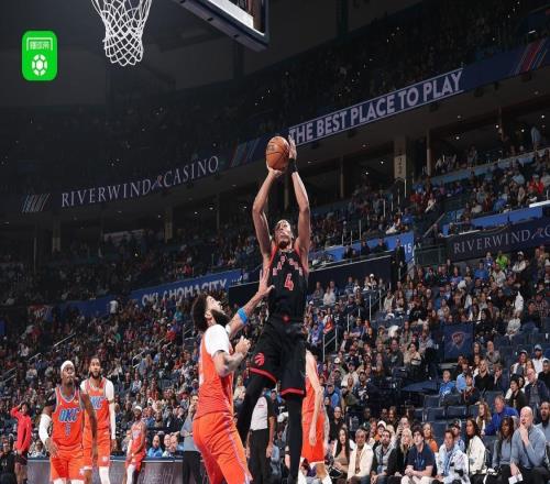 猛龍103101險勝送雷霆賽季第10敗，奎克利23+11，亞歷山大24分