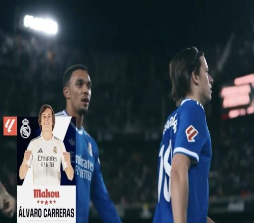 一条龙破门，卡雷拉斯当选皇马客战瓦伦西亚全场最佳球员