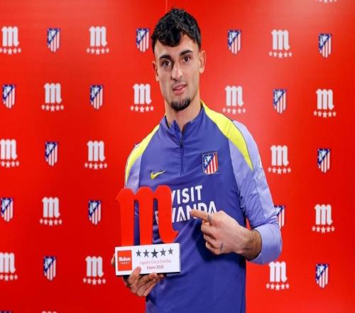 8場4次零封，后衛(wèi)普維爾當(dāng)選馬競1月最佳球員