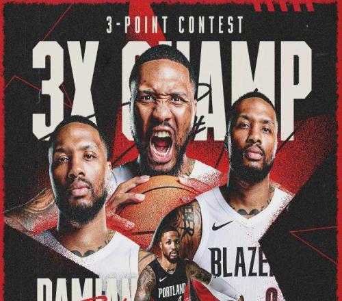 賽季報銷！利拉德照樣奪冠！成為三分大賽歷史第3人