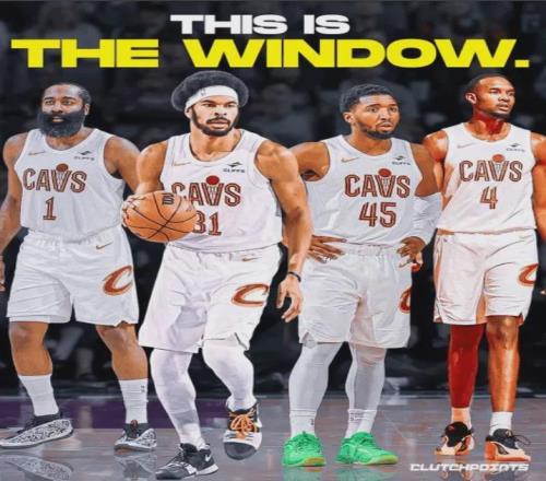 哈登爽了！你好，DPOY！騎士四巨頭即將合體