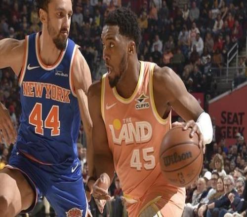 米切爾23+5布倫森20分騎士主場(chǎng)輕取尼克斯