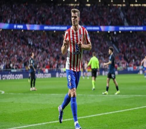 創(chuàng)造歷史，瑟洛特成為馬競隊史首位歐冠淘汰賽戴帽球員