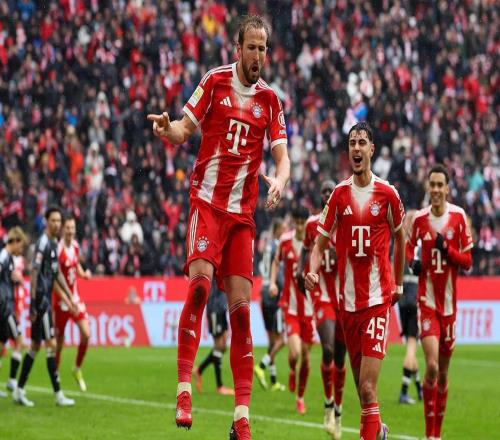 若對多特再進(jìn)兩球，凱恩將成第3位連續(xù)4場德甲梅開二度的球員