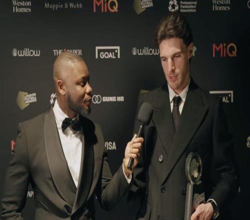 賴斯：我真的很享受這個賽季的這種踢法，現(xiàn)在我更像B2B中場