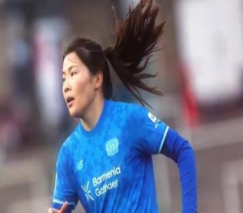 沈夢露在勒沃庫森女足的友誼賽中復(fù)出，此前她重傷缺陣近一年