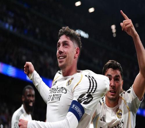 歐冠聯(lián)賽上演帽子戲法，巴爾韋德成皇馬隊史第八人