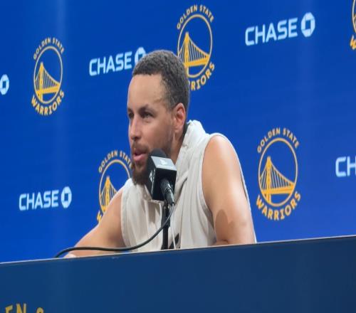 目標(biāo)贏兩場(chǎng)附加賽！庫(kù)里：原以為最多10天復(fù)出從未考慮賽季報(bào)銷