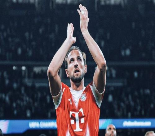 對(duì)陣皇馬進(jìn)球，凱恩在歐冠賽場(chǎng)首次在禁區(qū)外破門