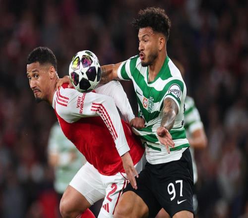 阿森納00葡萄牙體育！總比分10晉級連續(xù)2年進歐冠4強將戰(zhàn)馬競