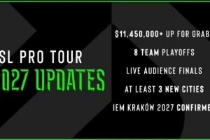 ESL官宣：2027年旗下大賽均改為“八強(qiáng)淘汰賽”