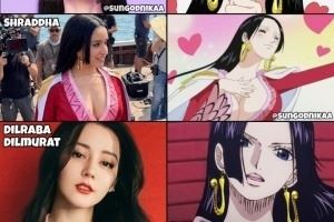 外國博主推薦《海賊王》真人劇演女帝的人選迪麗熱巴赫然在列