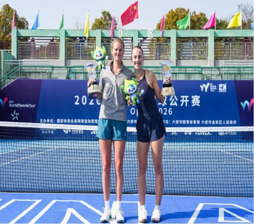 奧夫恰連科潘奇娜奪得2026金安國(guó)際網(wǎng)球公開(kāi)賽雙打冠軍