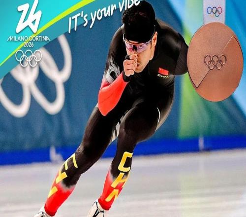 寧忠?guī)r摘得速度滑冰男子1000米銅牌！