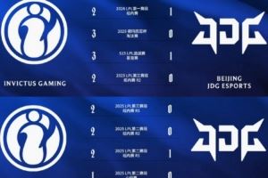 2526年交手戰(zhàn)績：IG面對JDG已經取得了九連勝