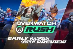 暴雪官宣守望先鋒手游《OverwatchRush》：采用俯視角4v4玩法