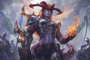 LOL官方宣布26.6版本實(shí)裝新版龍女，并發(fā)布新版原畫(huà)