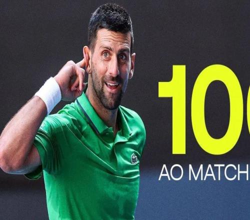 墨尔本公园的第100胜！德约科维奇的又一里程碑