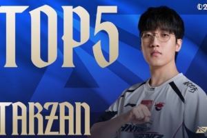 LPL淘汰賽D8每日TOP5：Tarzan坐先鋒躍，一棍切入敵后