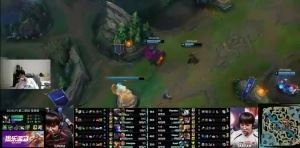 Ning：Tarzan的表情有些許的無(wú)奈再頂級(jí)的打野遇到這種也只能雙手一攤