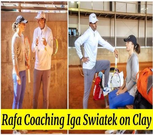 納達(dá)爾親自指導(dǎo)斯瓦泰克訓(xùn)練！并把團(tuán)隊(duì)功勛成員推薦給斯瓦泰克