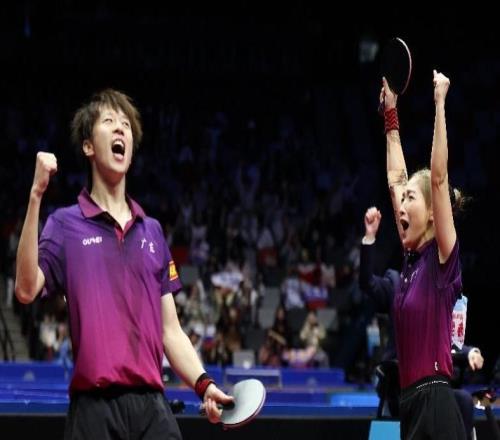 劉詩雯：和林高遠(yuǎn)搭檔奪金很完美，享受比賽中的每個(gè)瞬間