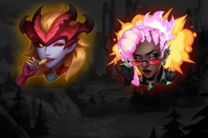 測(cè)試服新圖標(biāo)、表情預(yù)覽：希瓦娜相關(guān)主題